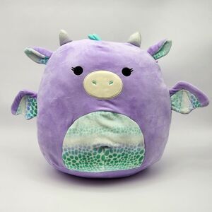 Squishmallows Drow The Dragon Large 14" Soft Plush